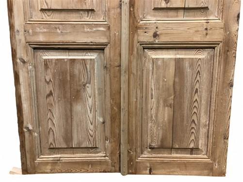 Antique French Double Doors (42x89.75) Raised Panel Doors, European Doors A632