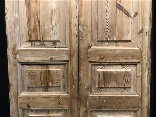 Antique French Double Doors (42x89.75) Raised Panel Doors, European Doors A632