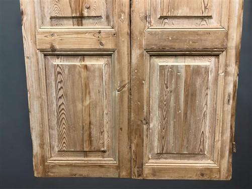 Antique French Double Doors (42x89.75) Raised Panel Doors, European Doors A632