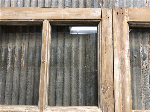 Antique French Double Doors (43x82) 6 Pane Glass European Doors G123