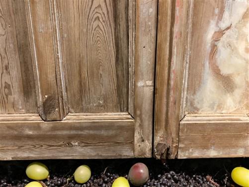 Antique French Double Doors (43x82) 6 Pane Glass European Doors G123