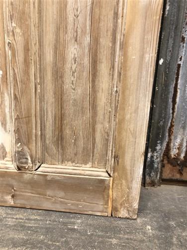 Antique French Double Doors (43x82) 6 Pane Glass European Doors G123