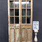 Antique French Double Doors (43.5x86) 6 Pane Glass European Doors G125