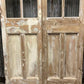 Antique French Double Doors (43.5x86) 6 Pane Glass European Doors G125