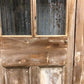 Antique French Double Doors (43.5x86) 6 Pane Glass European Doors G125