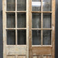 Antique French Double Doors (43.5x85.75) 6 Pane Glass European Doors G126