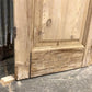 Antique French Double Doors (39.75x94) 8 Pane Glass Doors, European Doors G128