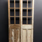 Antique French Double Doors (43.5x 84.5) 6 Pane Glass European Doors G129