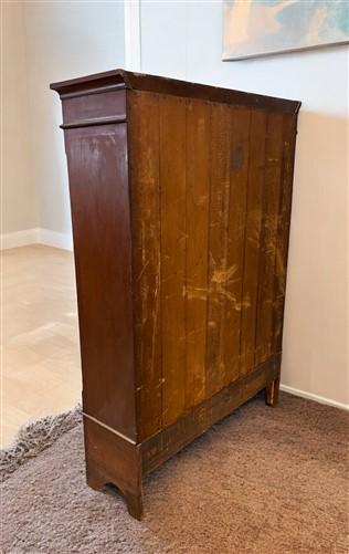 Walnut China Cabinet, Vintage, Bookcase, Display Case, Curio Cabinet Showcase