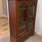 Walnut China Cabinet, Vintage, Bookcase, Display Case, Curio Cabinet Showcase