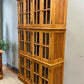 4'10" Triple Stack Cabinet, Pine Kitchen Cabinet, Bookcase, Kitchen Storage, D