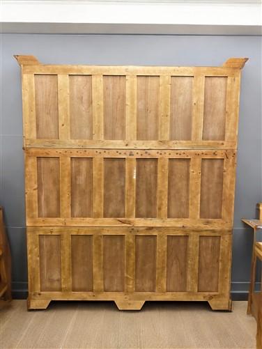 Triple Stack Bookcase, Pine Kitchen Hutch Cabinet, Kitchen Storage, Cupboard, C1