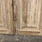 Antique French Double Doors (44x83.5) 6 Pane Glass European Doors G130