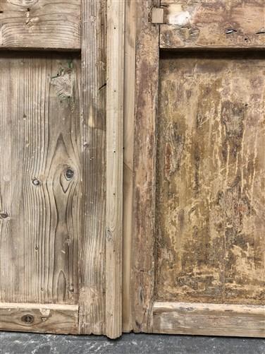 Antique French Double Doors (44x92) 14 Pane Glass European Doors G131