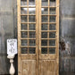 Antique French Double Doors (44x92) 14 Pane Glass European Doors G131