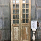 Antique French Double Doors (38x92) 10 Pane Glass Doors, European Doors G147