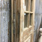 Antique French Double Doors (38x92) 10 Pane Glass Doors, European Doors G147