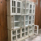 Triple Stack Bookcase, White Kitchen Hutch Cabinet, Kitchen Storage, Cupboard A2