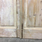 Antique French Double Doors (38x100) 8 Pane Glass Doors, European Doors G150