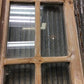 Antique French Double Doors (38x100) 8 Pane Glass Doors, European Doors G150