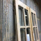 Antique French Double Doors (38x100) 8 Pane Glass Doors, European Doors G150