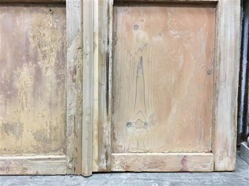 Antique French Double Doors (44.5x91.5) 14 Pane Glass European Doors G156