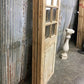 Antique French Double Doors (44.5x91.5) 14 Pane Glass European Doors G156