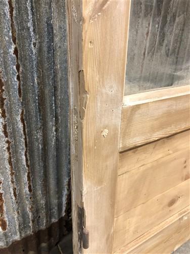 Antique French Double Doors (52x84.5) 12 Pane Glass Doors, European Doors G117