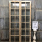 Antique French Double Doors (44x87.5) 12 Pane Glass Doors, European Doors G118