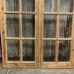 Antique French Double Doors (44x79) 10 Pane Glass Doors, European Doors G120