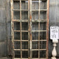 Antique French Double Doors (47.5x81) 12 Pane Glass Doors, European Doors G127