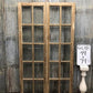 Antique French Double Doors (44x79) 10 Pane Glass Doors, European Doors G138