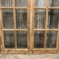 Antique French Double Doors (44x79) 10 Pane Glass Doors, European Doors G138