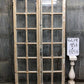 Antique French Double Doors (45.5x83.5) 12 Pane Glass Doors, European Doors G139