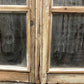 Antique French Double Doors (45.5x83.5) 12 Pane Glass Doors, European Doors G139