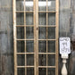 Antique French Double Doors (44x87.5) 12 Pane Glass Doors, European Doors G140