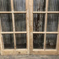 Antique French Double Doors (44x87.5) 12 Pane Glass Doors, European Doors G140