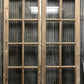 Antique French Double Doors (44x87.5) 12 Pane Glass Doors, European Doors G140