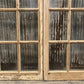 Antique French Double Doors (44x87.5) 12 Pane Glass Doors, European Doors G140