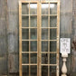 Antique French Double Doors (44x87.5) 12 Pane Glass Doors, European Doors G142