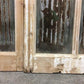 Antique French Double Doors (44x87.5) 12 Pane Glass Doors, European Doors G142