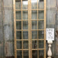 Antique French Double Doors (44x87.5) 12 Pane Glass Doors, European Doors G142