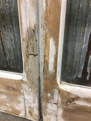 Antique French Double Doors (46x84) 10 Pane Glass Doors, European Doors G143