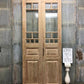 Antique French Double Doors (43.5x101.5) 8 Pane Glass Doors, European Doors G145