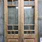 Antique French Double Doors (43.5x101.5) 8 Pane Glass Doors, European Doors G146