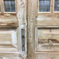 Antique French Double Doors (43.5x101.5) 8 Pane Glass Doors, European Doors G146