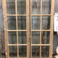 Antique French Double Doors (43.75x87.5) 12 Pane Glass Doors, European Doors G151