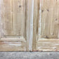 Antique French Double Doors (43.5x100.75) 8 Pane Glass Doors, European Doors G154