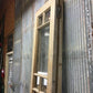 Antique French Double Doors (43.5x100.75) 8 Pane Glass Doors, European Doors G154