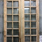 Antique French Double Doors (48.5x100) 12 Pane Glass Doors, European Doors G155